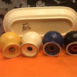 Fiestaware variety of pieces bundle x5